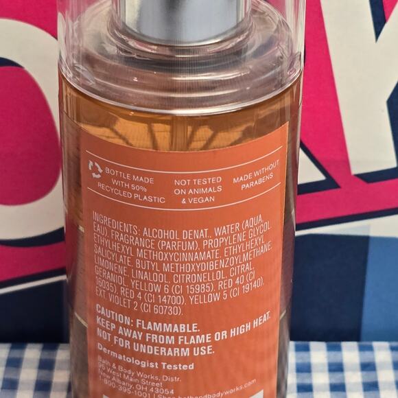 BBW Golden Mango Lagoon Fine Fragrance Mist Travel Size 2.5 oz. - Picture 2 of 2